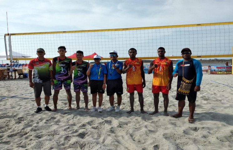 Voli Pasir Putra Menang Dua Set Langsung di Hari Pertama